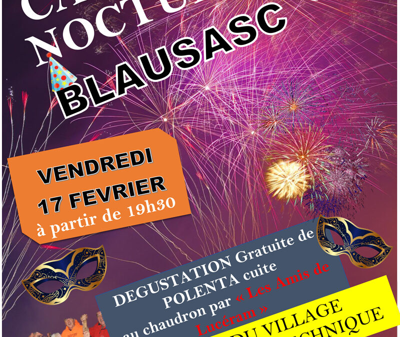 CARNAVAL DE BLAUSASC VENDREDI 17 FEVRIER 2023