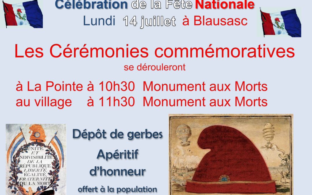 Commémorations du 14 Juillet 2025