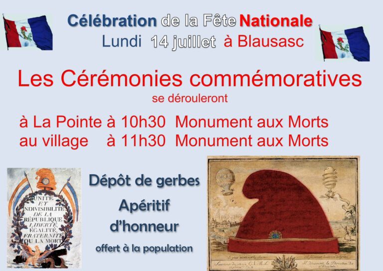 Commémorations du 14 Juillet 2025