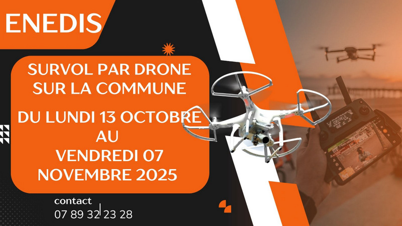 ENEDIS – SURVOL DE DRONE