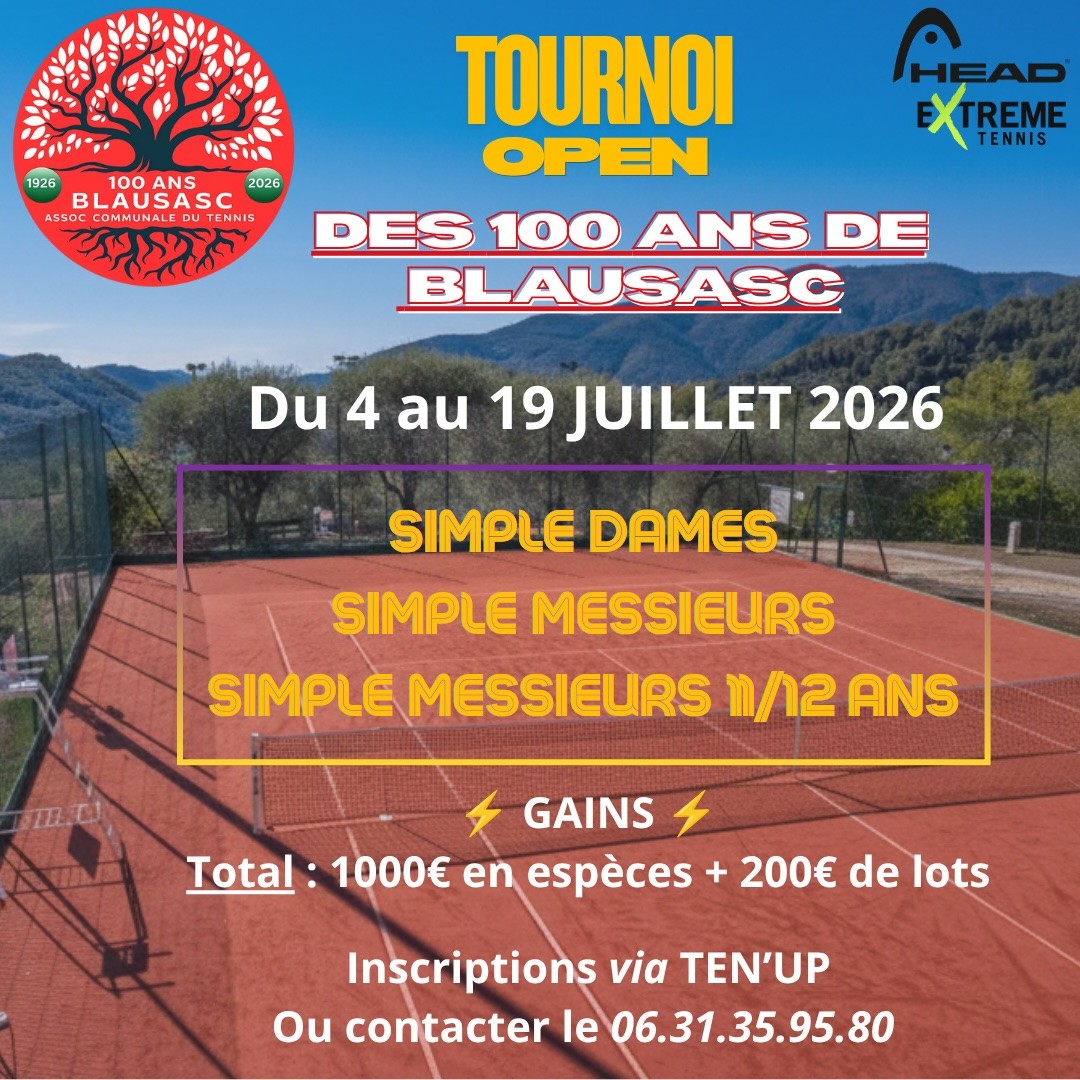affiche tournoi