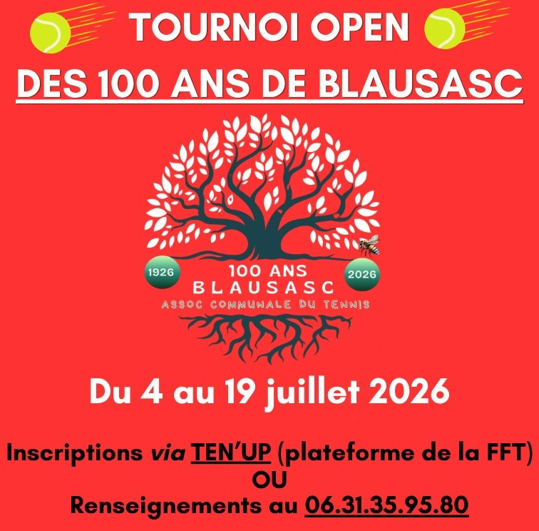 TOURNOI DE TENNIS OPEN