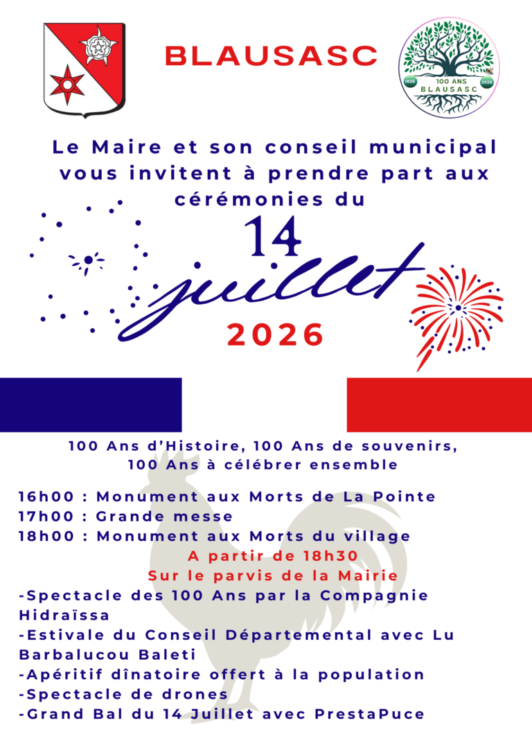 14 juillet 2026