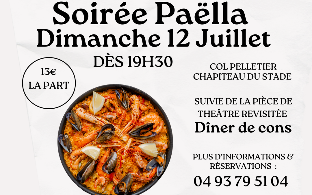 Soirée Paëlla