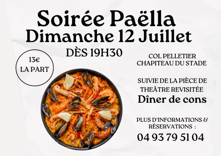 Soirée Paëlla