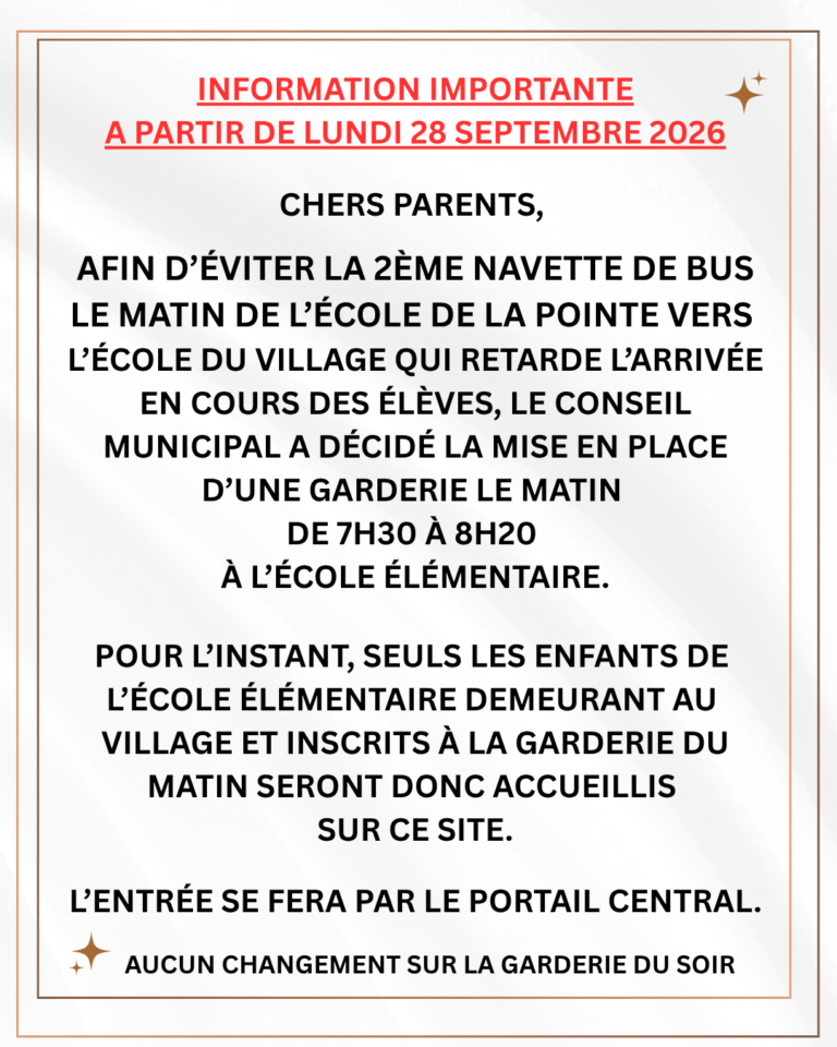 Garderie