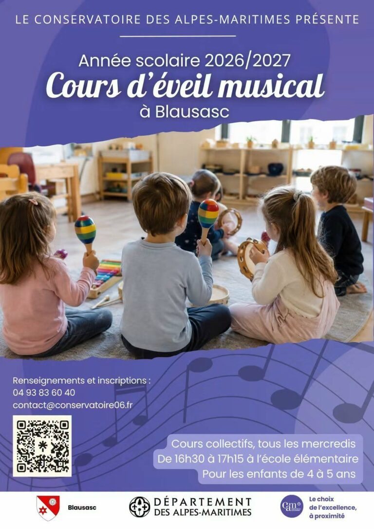 Cours éveil musical