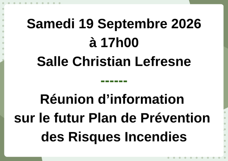 Plan de prévention des risques incendies